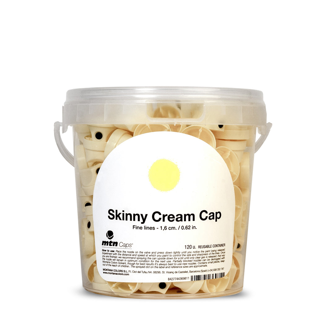 Skinny Cream Cap Cubo 120 unidades