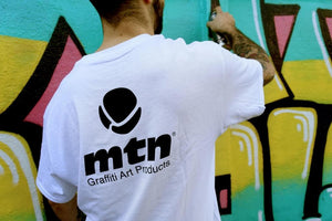 MTN Camiseta Basic Logo Back Blanca